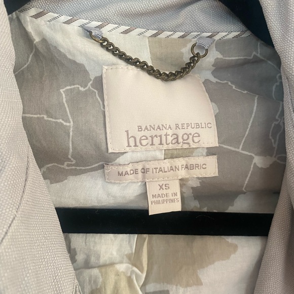 Banana Republic Heritage Collection Cotton Linen Blend Blazer - Picture 2 of 7